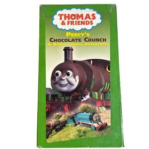 Thomas the Tank Engine & Friends VHS Percy’s Chocolate Crunch Alec Baldwin 2003